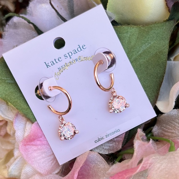 NWT! Kate Spade Crystal Drop Earrings - Picture 7 of 8